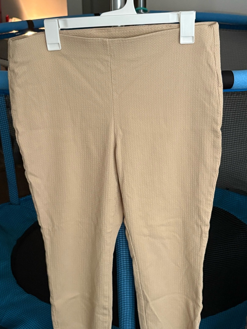 Alfani Neutral Knit-Texture Pull-On Pants